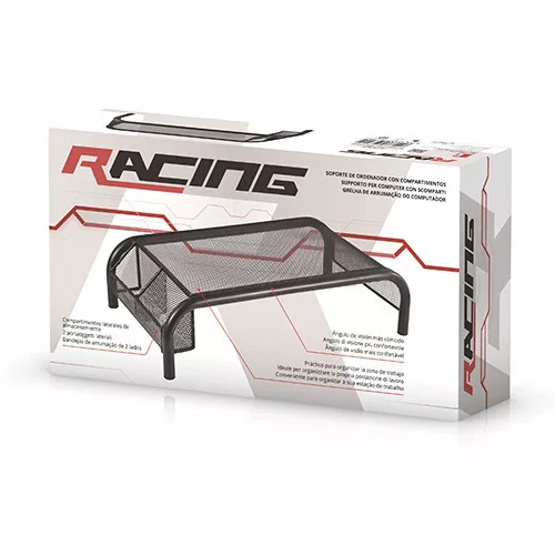 Bergner Racing fém laptop asztal
