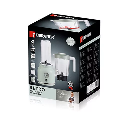 Bergner BG-50012-GR  Turmixgép 0,8 liter,
