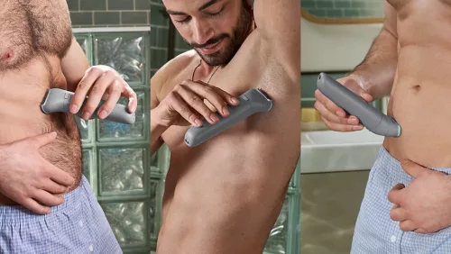 Philips BG3485/15 testszőrtelenítő és trimmer, hipoallergén fém szűrővel, 80 perc akkumulátor-élettartam, 2 kétirányú fésű, USB-töltőkábel