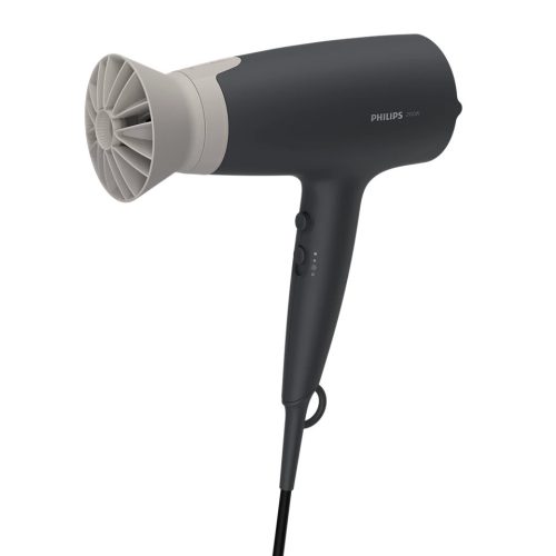 PHILIPS BHD351/10 Hajszárító ThermoProtect tartozékkal fekete-szürke, 2100W