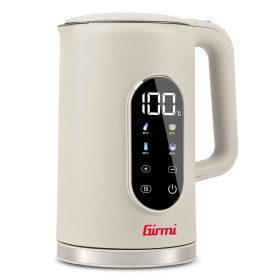   Girmi BL91 hőfokszabályzású elektromos vízforraló, digitális kijelző, melegen tartás funkció, 1.7 literes, homok-bézs szín (BL9101)