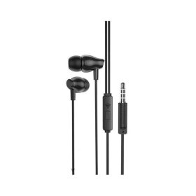   Borofone BM61 Wanderer fekete mikrofonos fülhallgató, headset