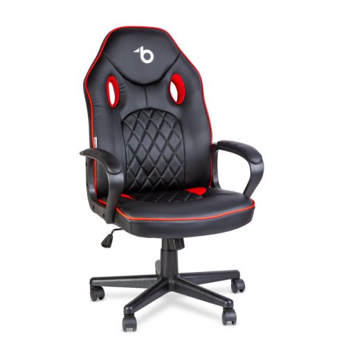 Bemada BMD1116RD Hozzáadás a kedvencekhez Gamer szék karfával - fekete / piros - 71 x 53 cm / 53 x 47 cm