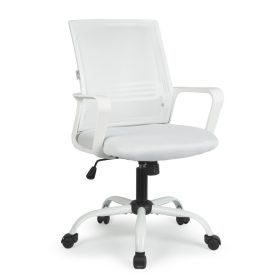   BeMaDa BMD1119A Irodai forgószék - fix karfával - fehér - 70 x 51 / 52 x 50 cm