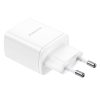 Borofone BN9 hálózati töltő 2xUSB-C QC3.0 PD 35W, fehér