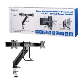   Logilink Kettős monitortartó, 17 27", fogantyúval (BP0102)
