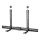 Logilink Univerzális soundbar tartó, 86 155 mm mélység, fekete