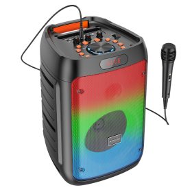   Borofone Bluetooth Party Hangszóró mikrofonnal, 20W BT5.0 , BP10 (fekete)