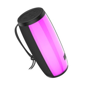   Borofone BR20 bluetooth hangszóró RGB  BT, FM, TF kártya, USB flash meghajtó, TWS, 5W fekete