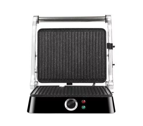 Girmi BS44 PETRAVERA Nagy teljesítményű kontaktgrill speciális Petravera bevonattal, 1400W