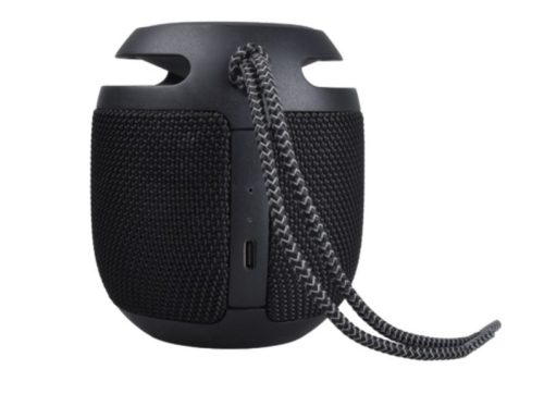 Aiwa BST-100 Prémium Japán hordozható Bluetooth hangszóró IP66 védelemmel, mikrofonnal és akár 8 órás üzemidővel