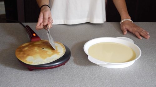 Beper BT.710Y Elektromos palacsintasütő 800W