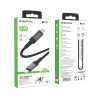 Borofone BU30 kábel USB-C – Lightning PD20W, 1,2 m fekete