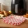 Bewello BW1030B Air fryer sütőpapír - olaj nélküli sütőhöz - kockás, négyzet - 23 cm - 50 db / csomag