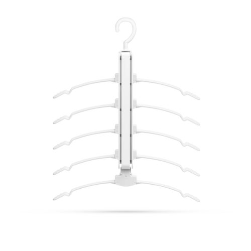 Bewello BW2029 Helytakarékos rendszerező vállfa - 5 db akasztó