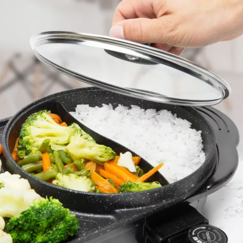 Bewello BW2060 Elektromos grill és fazék - 230V - 1500 W