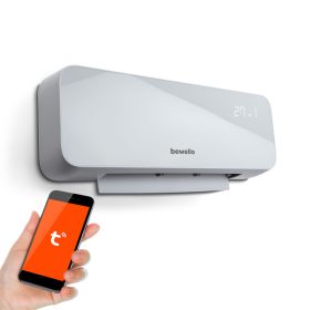   Bewello BW2103B Smart fali hősugárzó - 1000/2000W - Tuya - 220 - 240V - opál