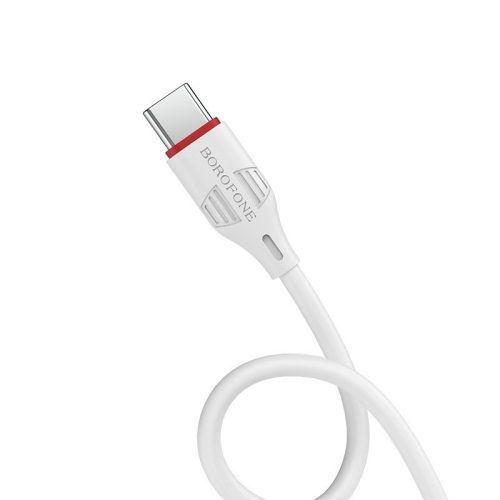 Borofone BX17 Borofone kábel - USB C - 3A - 1m - Fehér