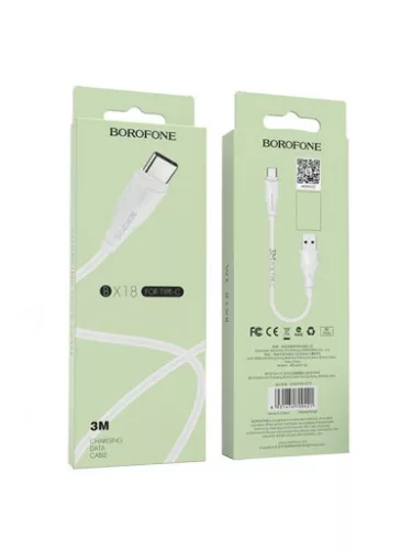 Borofone BX18MICRO 300cm-es töltőkábel 1318778
