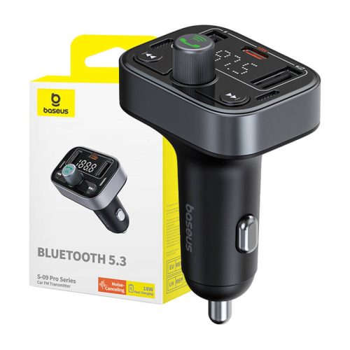 Baseus S-09 Pro Bluetooth FM Transmitter, C10762200113