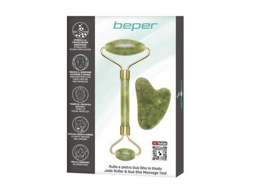 Beper C301ABE101 Jadeköves arcmasszírozó roller