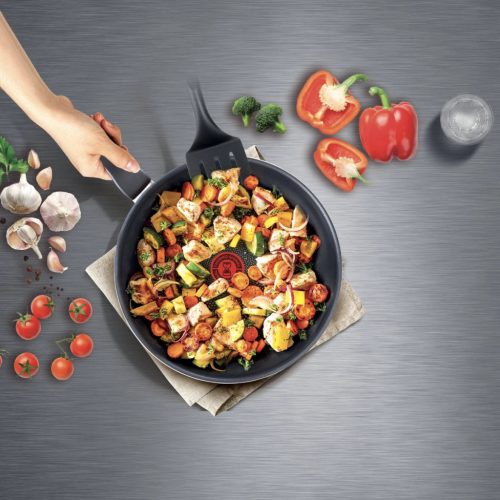 Tefal XL Force 24 cm serpenyő, fekete, C3850453