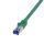 Logilink Patch kábel Ultraflex, Cat.6A, S/FTP, zöld, 1,5 m