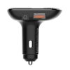 LDNIO C706Q QC3.0+AUTO-ID autós Bluetooth FM zene digitális kijelzős autós töltő mikro USB kábellel