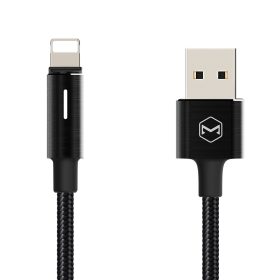   Mcdodo King USB - Lightning 1,8 m fekete CA-4602 automatikus kikapcsolással