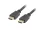 Lanberg HDMI M/M V1.4 fekete kábel, 7.5m