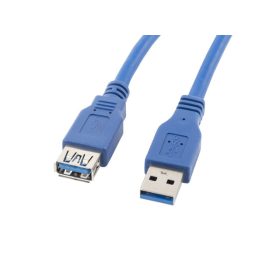 Lanberg USB 3.0 kék kábel AM-AF kiterjesztés, 3m