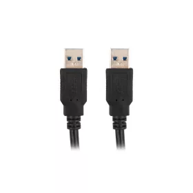 Lanberg USB-A 3.0 kábel M/M 1,8M fekete