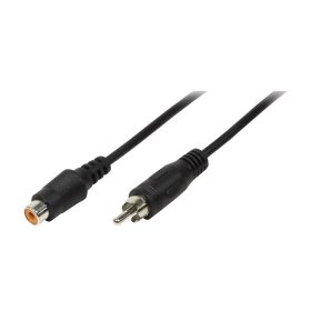 Logilink Audiokábel, RCA/M - RCA/M, fekete, 5 m (CA1032)