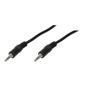   Logilink Audiokábel, 3,5 mm-es 3-Pin/M   3,5 mm-es 3-Pin/M, 0,2 m (CA1048)