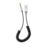 Baseus USB Bluetooth 5.0 AUX adapter jack kábel, fekete (CABA01-01)