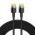Baseus Cafule HDMI 2.0 kábel 4K 60 Hz 3D 18 Gbps 1m, fekete (CADKLF-E01)