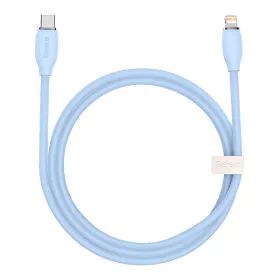   Baseus CAGD020103 Jelly Cable USB-C apa 2.0 - Lightning apa Adat és töltőkábel - Kék (2m)