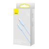 Baseus CAGD020103 Jelly Cable USB-C apa 2.0 - Lightning apa Adat és töltőkábel - Kék (2m)