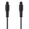 Nedis CAGP25000BK50 Toslink csatlakozó, fekete, 5 m