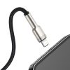 Baseus Cafule USB / Lightning kábel 2.4A 2m, fekete (CALJK-B01)