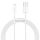 Baseus Lightning Superior Series kábel, Gyors töltés, Adatkábel 2.4A, 1.5m, fehé