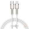 BASEUS Cafule Series töltő- / adatkábel USB-C -ről Lightning-ra PD 20 W 1 m, CATJK-A01