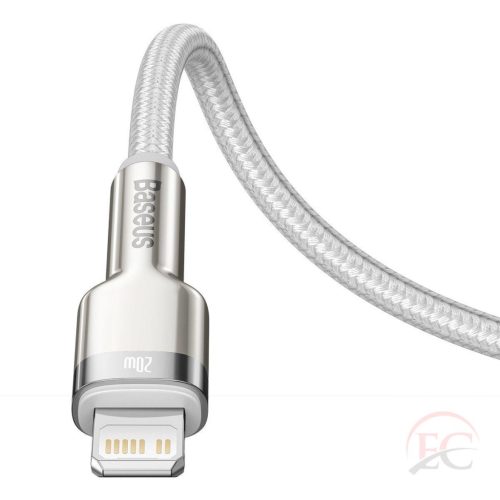 BASEUS Cafule Series töltő- / adatkábel USB-C -ről Lightning-ra PD 20 W 1 m, CATJK-A01