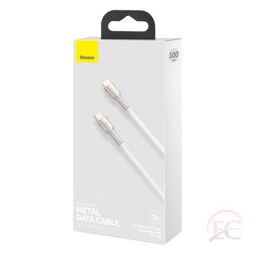 BASEUS Cafule Series töltő- / adatkábel USB-C -ről Lightning-ra PD 20 W 1 m, CATJK-A01