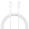 Baseus Type-C - Lightning Superior Series Gyors töltés, Adatkábel, PD 20W 1.5m