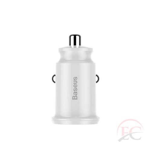 Baseus Grain autós töltő 3.1A fehér, CCALL-ML02