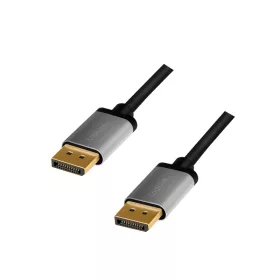   Logilink DisplayPort kábel, DP/M-DP/M, 4K/60 Hz, alu, 2 m (CDA0101)