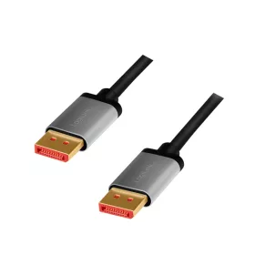   Logilink DisplayPort kábel, DP/M DP/M, 8K/60 Hz, alu, 3 m (CDA0106)
