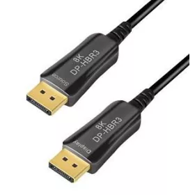   Logilink DisplayPort kábel, DP/M-DP/M, 8K/60 Hz, AOC, 20 m (CDF0101)