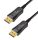 Logilink DisplayPort kábel, DP/M-DP/M, 8K/60 Hz, AOC, 50 m